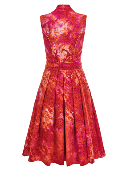 DIRNDL ANNA | RED FLORAL BATIK