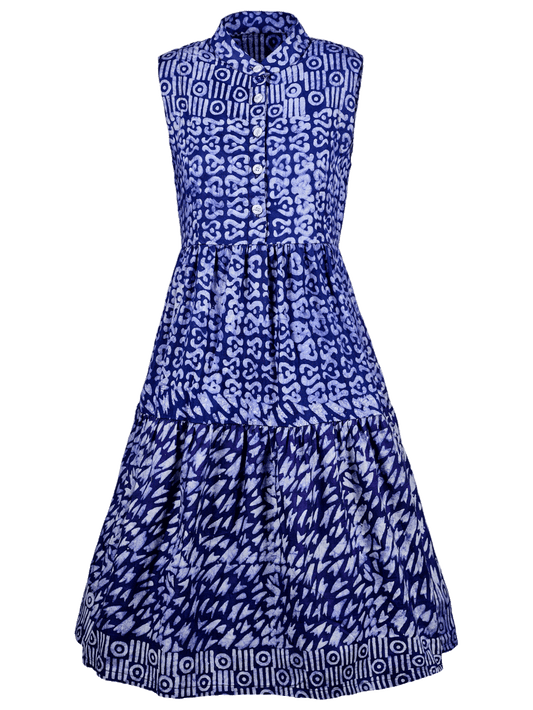 NOH NEE KLEID JESSY | BATIK BLAU